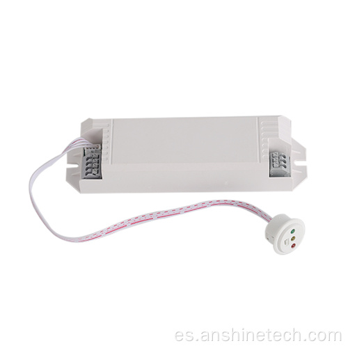 Controlador de luz de emergencia contra incendios